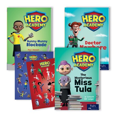 Rigby Hero Academy Parent Pack, Grades 3-4 (590L-620L) 9780358177791
